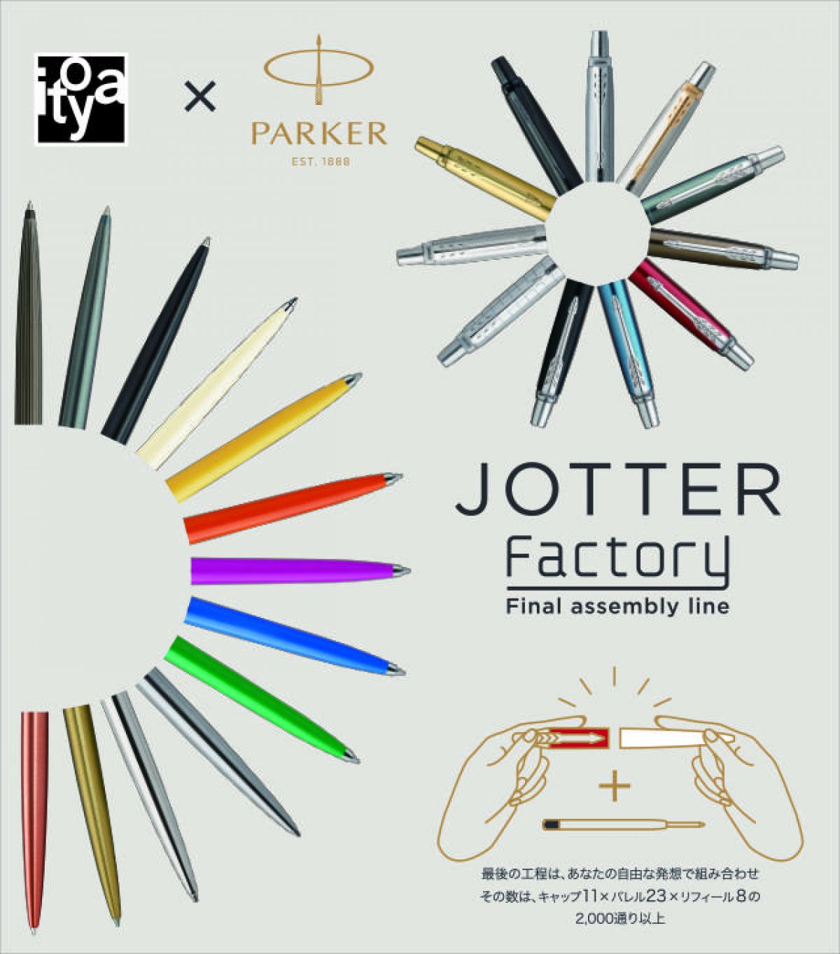 PARKER ジョッター クリアランス ボールペン 伊東屋コラボ特典 ピンバッジ