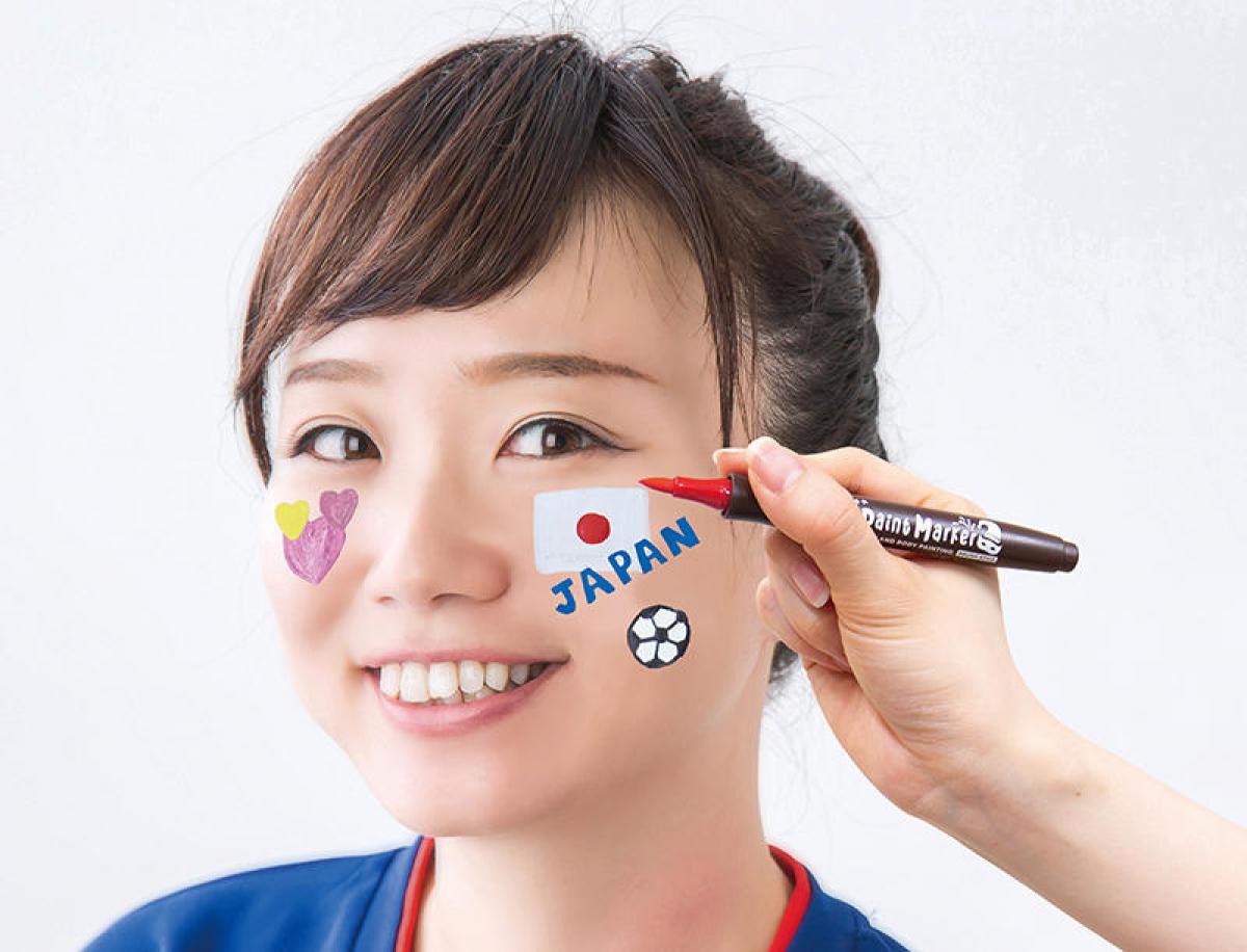 新製品 クレンジングで簡単オフ 顔やボディに自由にペイントできる Face Paint Marker フェイスぺイントマーカー