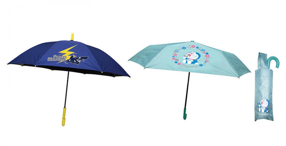 新製品 熱中症対策に キッズ向け晴雨兼用キャラクター傘