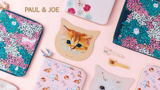 【新製品】愛らしい猫のおしゃれな新デザインが彩る「PAUL & JOE」のデジタルアクセサリー