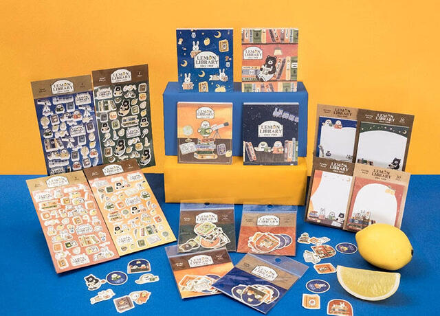 【新製品】古川紙工とコラボした「檸檬書店」に新シリーズ"LEMON LIBRARY"が登場